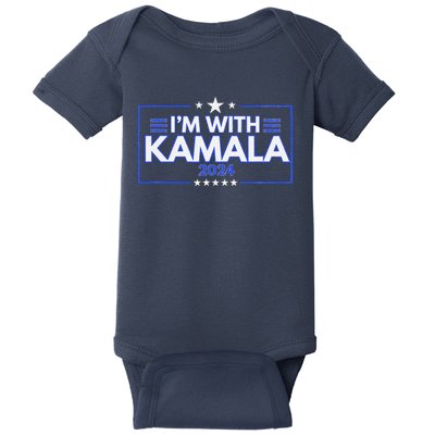 IM With Kamala Baby Bodysuit