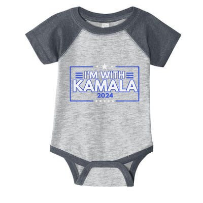 IM With Kamala Infant Baby Jersey Bodysuit