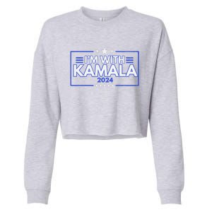 IM With Kamala Cropped Pullover Crew