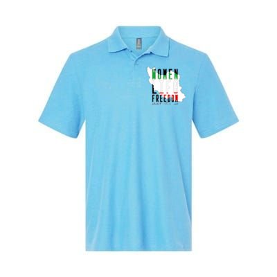 Iran Women Life Freedom Support Persian Women, Free Iran Softstyle Adult Sport Polo