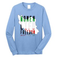 Iran Women Life Freedom Support Persian Women, Free Iran Long Sleeve Shirt