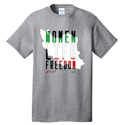 Iran Women Life Freedom Support Persian Women, Free Iran Tall T-Shirt