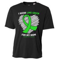 I Wear Lime Green For My Mom Lymphoma Cancer Awareness Cooling Performance Crew T-Shirt