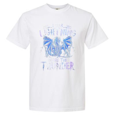 I Was Lightnings Before The Thunder Dragons Funny Dragon Lovers Gifts Garment-Dyed Heavyweight T-Shirt