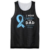 I Wear Light Blue For My Dad Prostate Cancer Support Mesh Reversible Basketball Jersey Tank