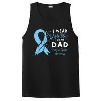 I Wear Light Blue For My Dad Prostate Cancer Support PosiCharge Competitor Tank