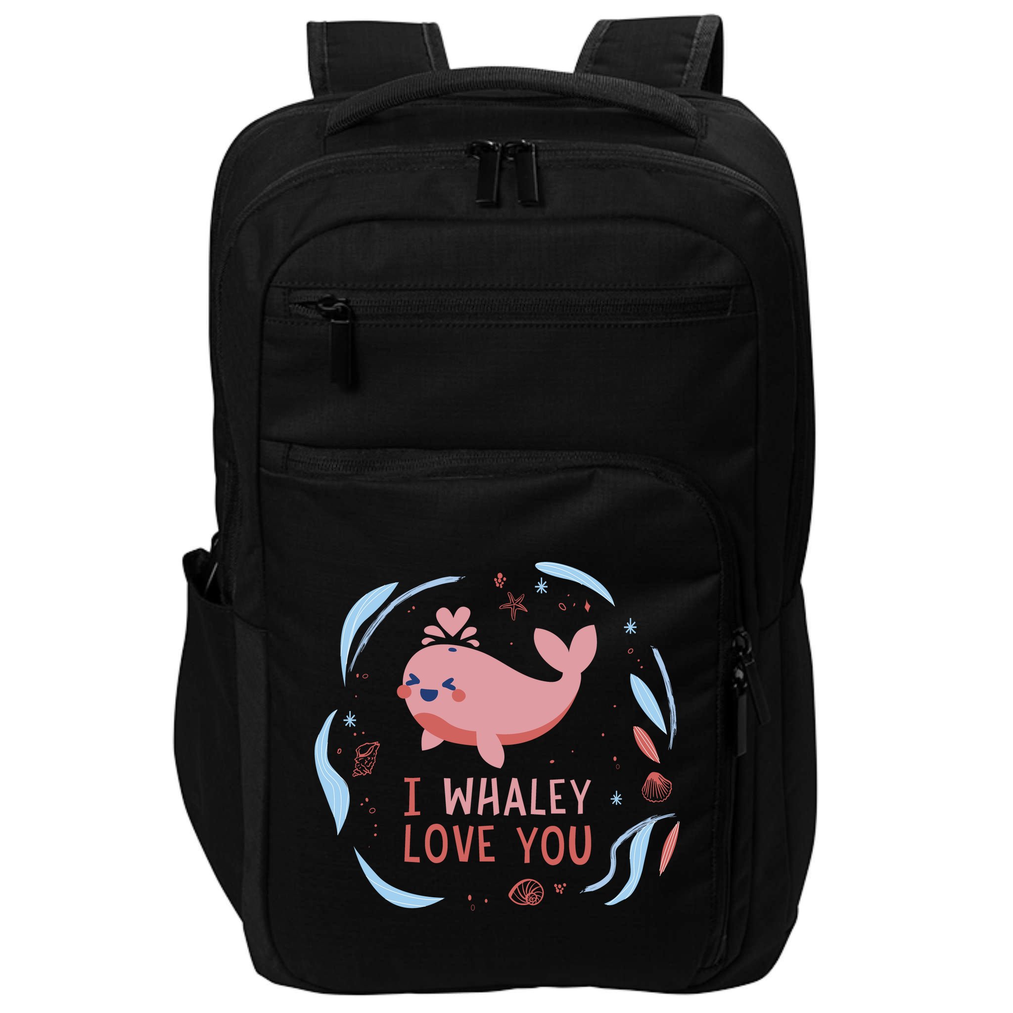 I Whaley Love You Whale Impact Tech Backpack