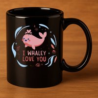 I Whaley Love You Whale 11oz C Handle Ceramic Mug