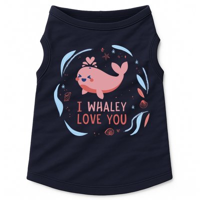 I Whaley Love You Whale Doggie Tank