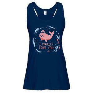 I Whaley Love You Whale Ladies Essential Flowy Tank