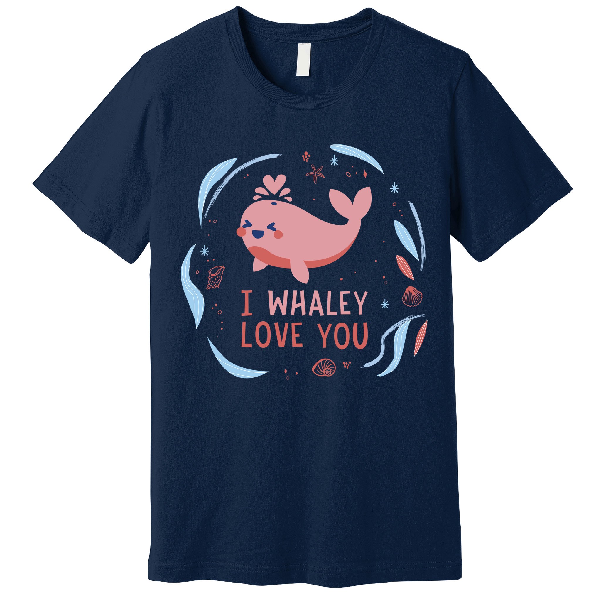 I Whaley Love You Whale Premium T-Shirt