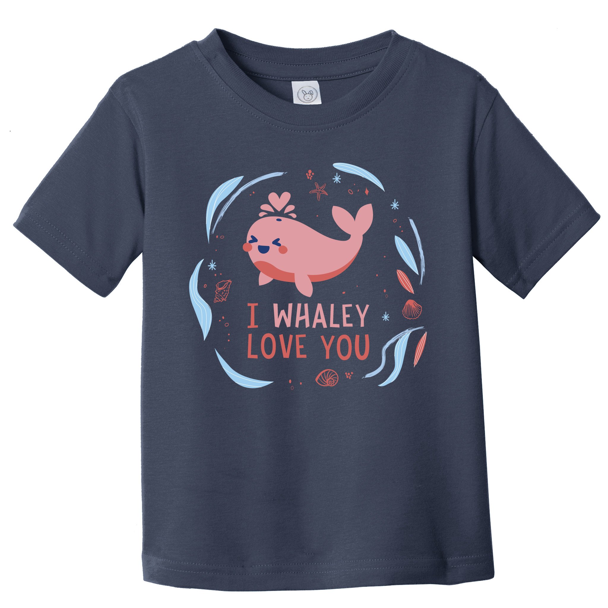 I Whaley Love You Whale Toddler T-Shirt