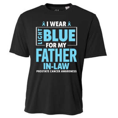 I Wear Light Blue For My Father In Law Prostate Cancer Cooling Performance Crew T-Shirt