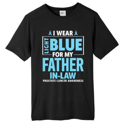 I Wear Light Blue For My Father In Law Prostate Cancer Tall Fusion ChromaSoft Performance T-Shirt