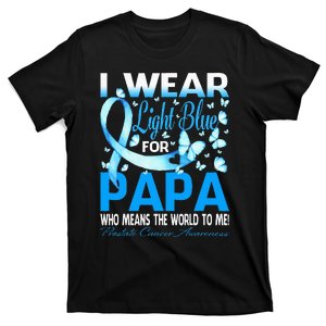 I Wear Light Blue For My Papa Prostate Cancer Awareness T-Shirt