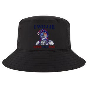 I Willie Love The Usa Great Gift Proud American Funny 4th Of July Cool Gift Cool Comfort Performance Bucket Hat