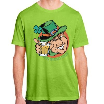 Irish Whiskey Lover St Patricks Day Adult ChromaSoft Performance T-Shirt