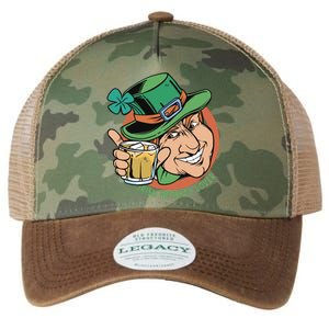 Irish Whiskey Lover St Patricks Day Legacy Tie Dye Trucker Hat