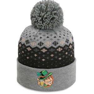 Irish Whiskey Lover St Patricks Day The Baniff Cuffed Pom Beanie