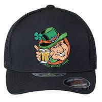 Irish Whiskey Lover St Patricks Day Flexfit Unipanel Trucker Cap