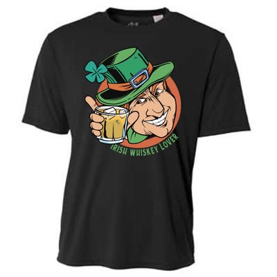 Irish Whiskey Lover St Patricks Day Cooling Performance Crew T-Shirt