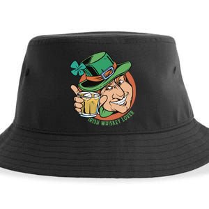 Irish Whiskey Lover St Patricks Day Sustainable Bucket Hat