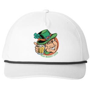 Irish Whiskey Lover St Patricks Day Snapback Five-Panel Rope Hat