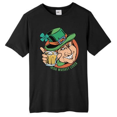 Irish Whiskey Lover St Patricks Day Tall Fusion ChromaSoft Performance T-Shirt