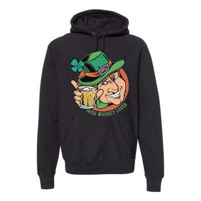 Irish Whiskey Lover St Patricks Day Premium Hoodie