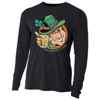 Irish Whiskey Lover St Patricks Day Cooling Performance Long Sleeve Crew