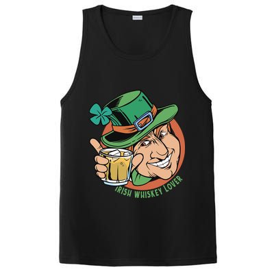 Irish Whiskey Lover St Patricks Day PosiCharge Competitor Tank