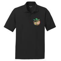 Irish Whiskey Lover St Patricks Day PosiCharge RacerMesh Polo