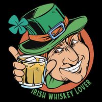 Irish Whiskey Lover St Patricks Day Cropped Pullover Crew