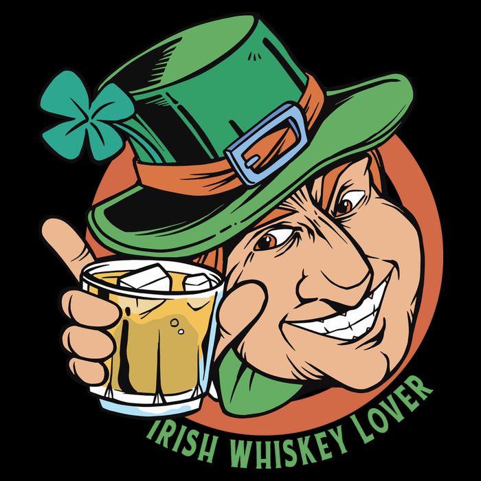 Irish Whiskey Lover St Patricks Day Cropped Pullover Crew