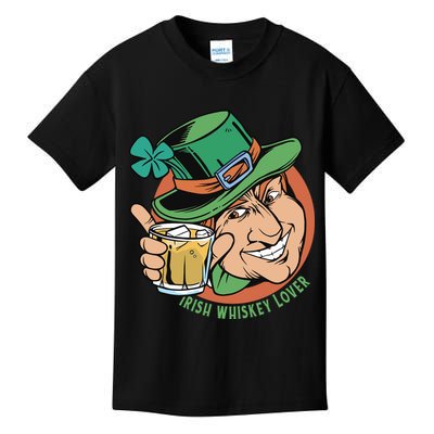 Irish Whiskey Lover St Patricks Day Kids T-Shirt
