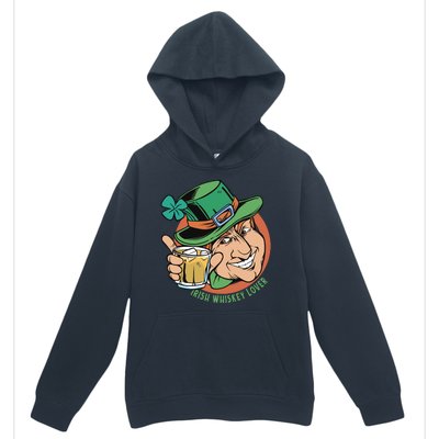 Irish Whiskey Lover St Patricks Day Urban Pullover Hoodie