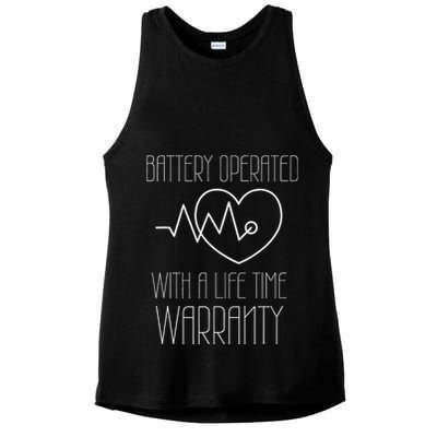 Im Wired Like That Icd Surgery Cardiac Pacemaker Chd Warrior Ladies PosiCharge Tri-Blend Wicking Tank