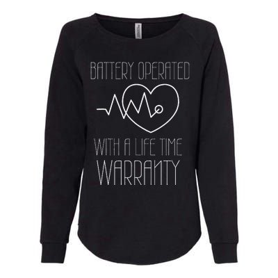 Im Wired Like That Icd Surgery Cardiac Pacemaker Chd Warrior Womens California Wash Sweatshirt