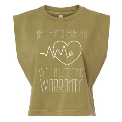 Im Wired Like That Icd Surgery Cardiac Pacemaker Chd Warrior Garment-Dyed Women's Muscle Tee