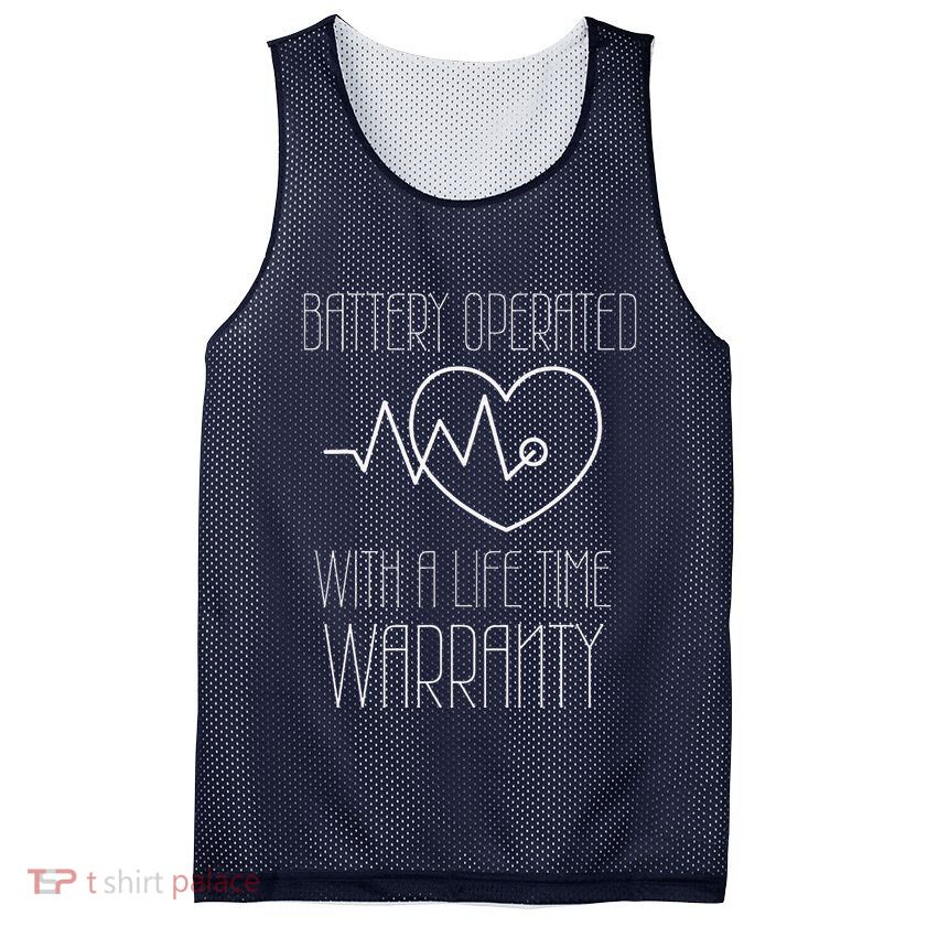 Im Wired Like That Icd Surgery Cardiac Pacemaker Chd Warrior Mesh Reversible Basketball Jersey Tank