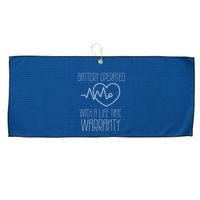 Im Wired Like That Icd Surgery Cardiac Pacemaker Chd Warrior Large Microfiber Waffle Golf Towel