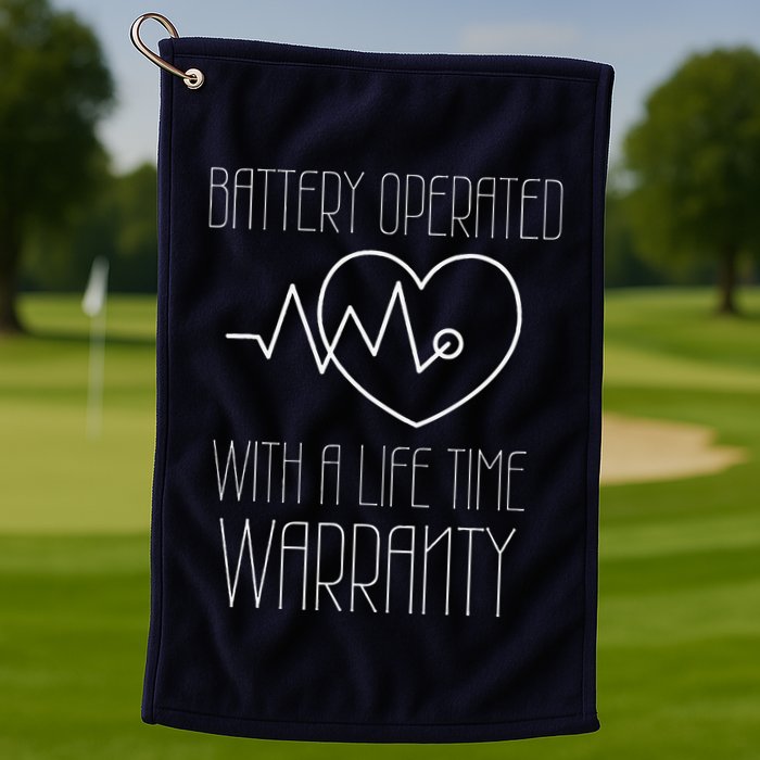 Im Wired Like That Icd Surgery Cardiac Pacemaker Chd Warrior Golf Towel