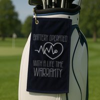 Im Wired Like That Icd Surgery Cardiac Pacemaker Chd Warrior Golf Towel