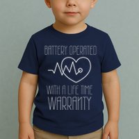 Im Wired Like That Icd Surgery Cardiac Pacemaker Chd Warrior Toddler T-Shirt