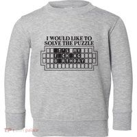 I Would Like To Solve The Puzzle Fuck The Patriarchy Toddler Sweatshirt