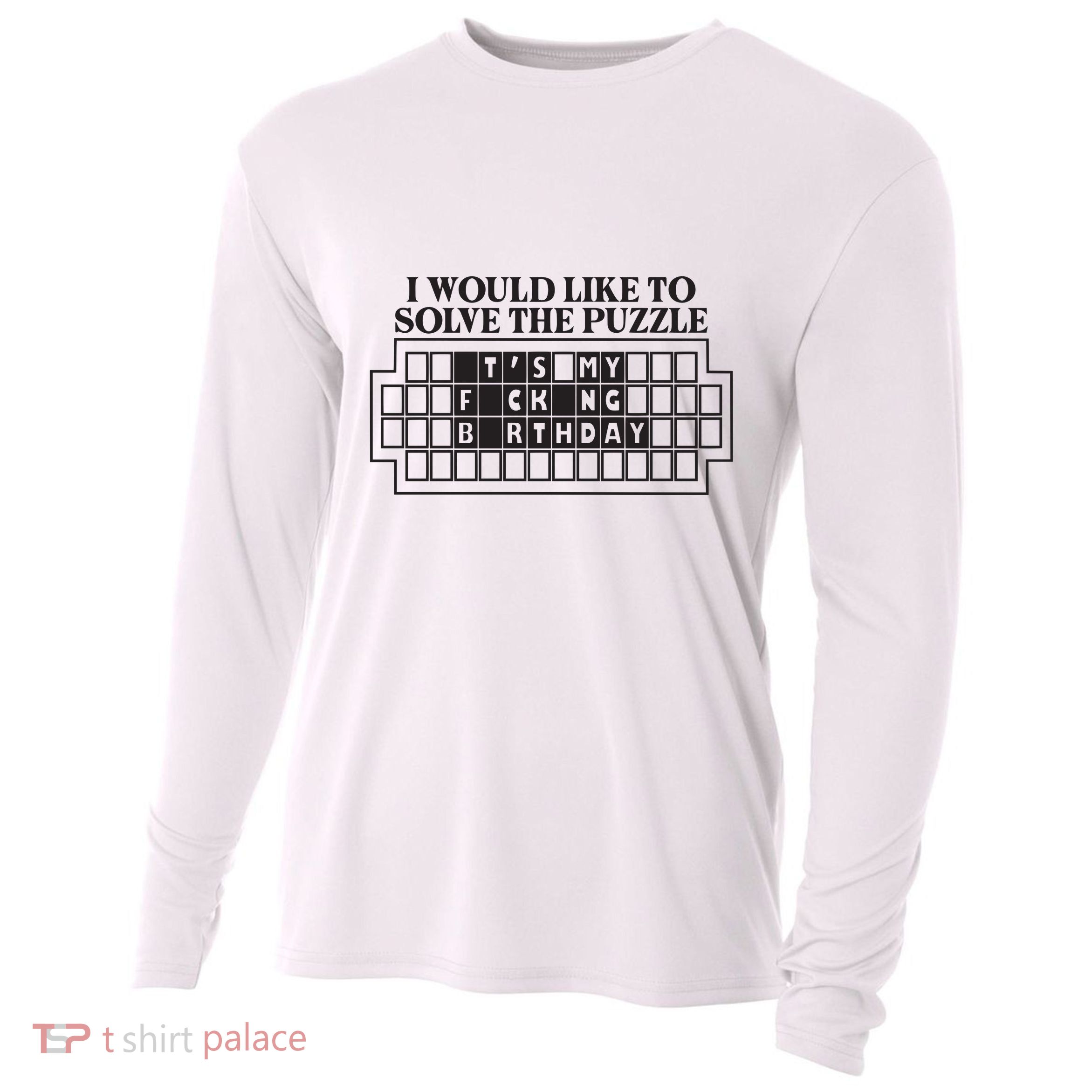 I Would Like To Solve The Puzzle Fuck The Patriarchy Cooling Performance Long Sleeve Crew