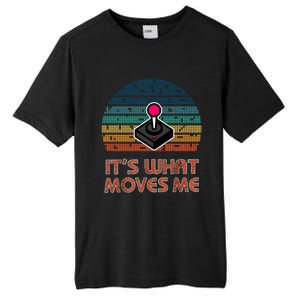 ItS What Moves Me Game Joystick For Gamers Gift Tall Fusion ChromaSoft Performance T-Shirt