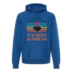 ItS What Moves Me Game Joystick For Gamers Gift Premium Hoodie