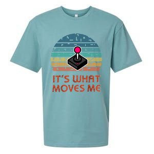 ItS What Moves Me Game Joystick For Gamers Gift Sueded Cloud Jersey T-Shirt