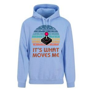 ItS What Moves Me Game Joystick For Gamers Gift Unisex Surf Hoodie